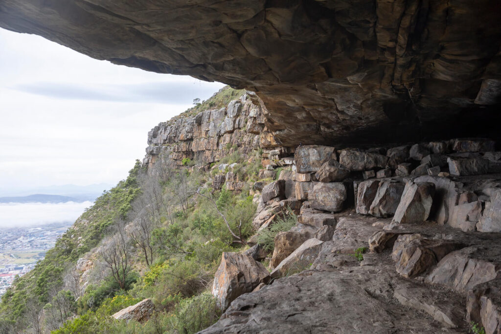 Woodstock Cave wandeling Kaapstad Zuid-Afrika